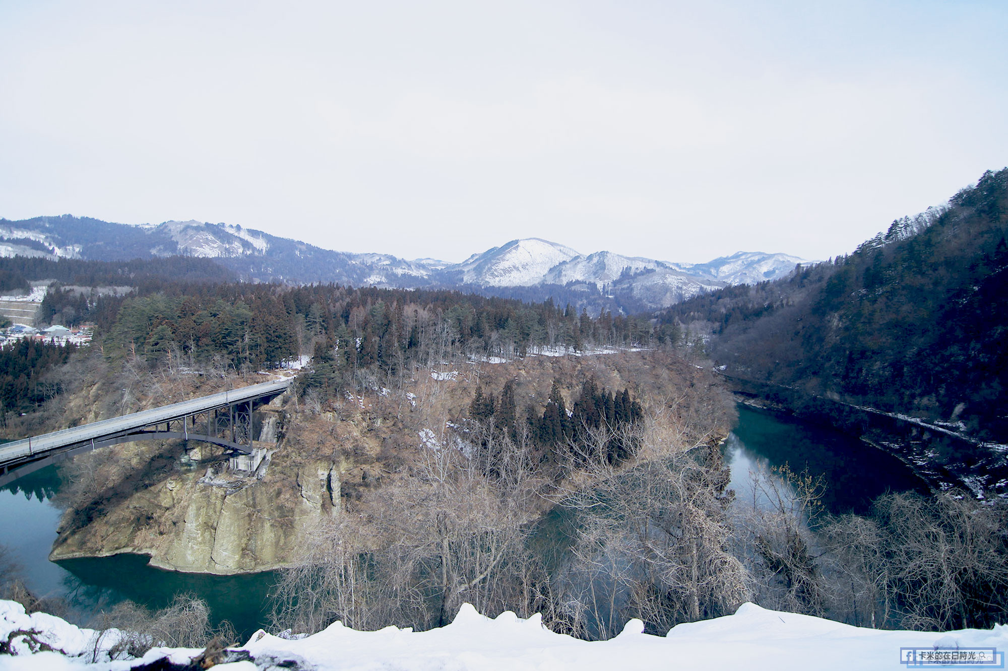 tadami_11 福島最美鐵路 | 輕鬆乘搭奥會津巴士，拍攝超美只見線第一只見川橋梁